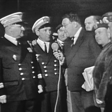 Inafr_officiel's tweet card. Le 6 juin 1944, un commando composé de 177 Français débarquait en Normandie aux côtés des Anglo-Saxons. En 1964, Léon Zitrone interrogeait des survivants sur ces heures historiques.