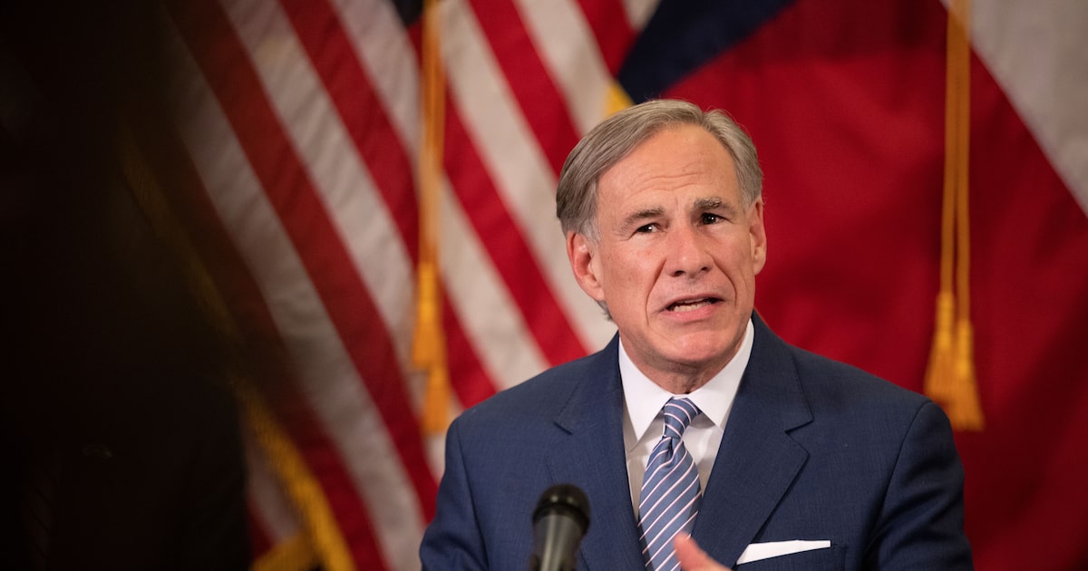 GregAbbott_TX's tweet card. AUSTIN — Gov. Greg Abbott said on Wednesday that Texans, at least in many parts of the state, will be able early next month to visit hair salons, stores and —...
