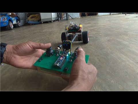 ArduJimmy's tweet card. Build Self Balancing Robot with Arduino and NRF24L01 (Part-two)