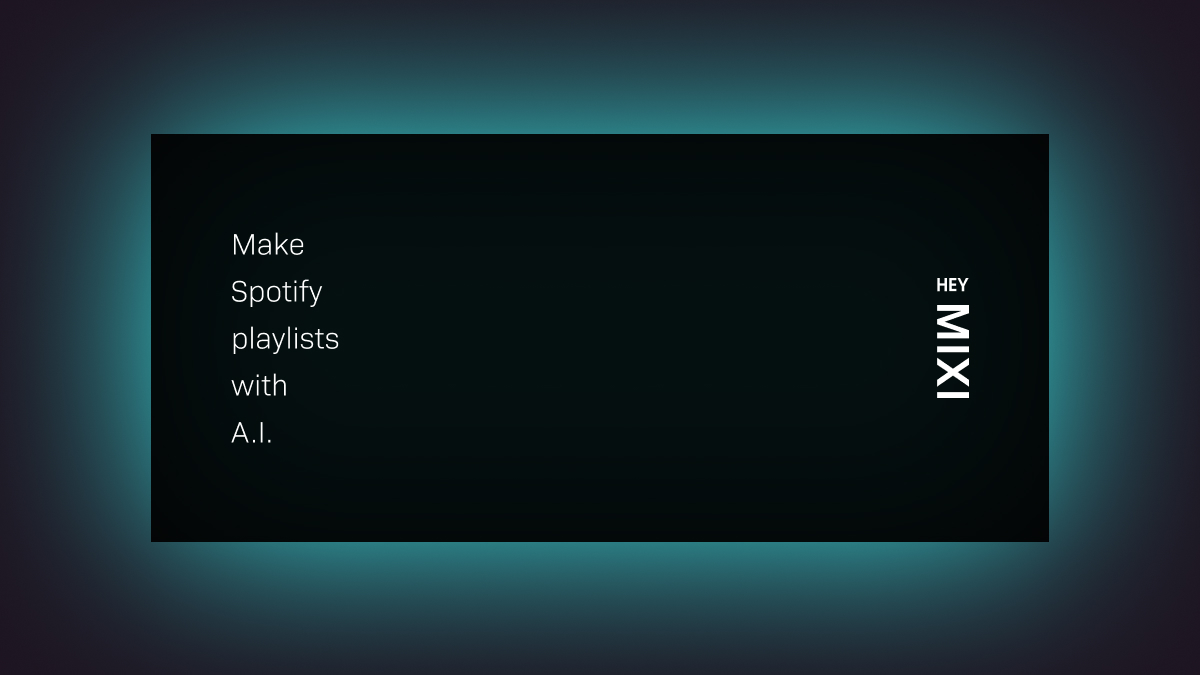 zero_style's tweet card. Mixi is the world’s first text-to-music-playlist-generator. Just describe the perfect musical soundtrack to any moment and our AI-powered Spotify playlist generator will do the rest.