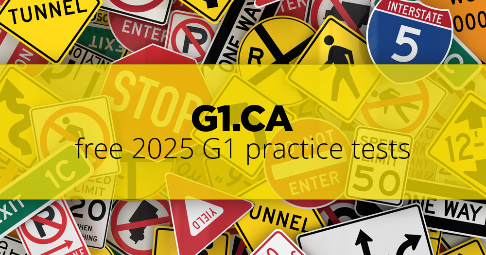 g1practicetest's tweet card. Ace your Ontario G1 test or driver's licence renewal with our free practice test featuring real questions from the official Driver's Handbook. Pass easily now!