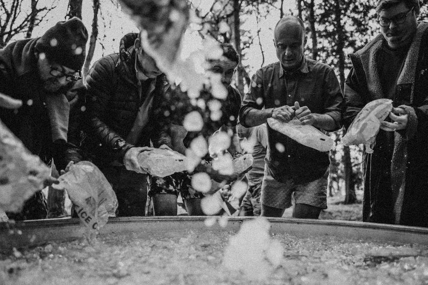 happifulhq's tweet card. Can icy water be used to aid our wellbeing? We talk to a community-led group making waves in men’s mental health