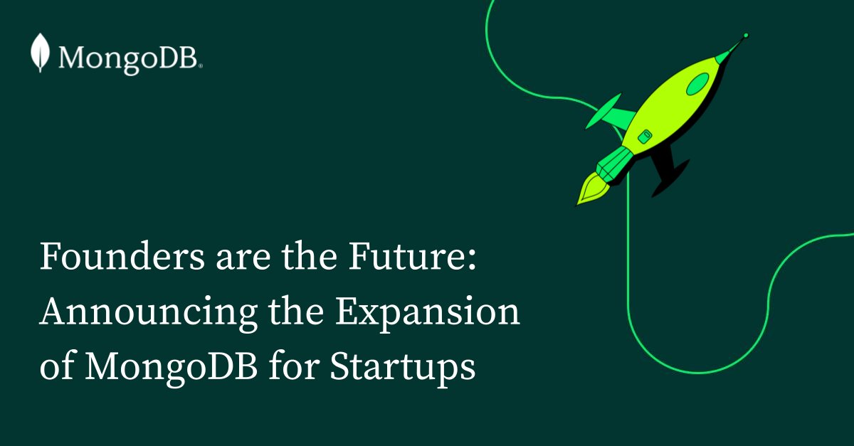 pietrosandonato's tweet card. Learn how MongoDB for Startups provides critical technical and professional support to help founders scale their companies.