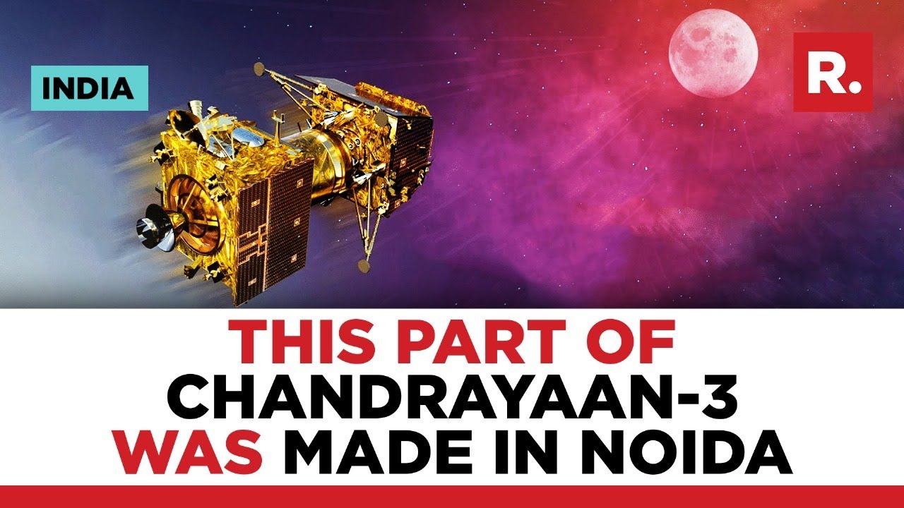 GruhasVc's tweet card. Chandrayaan-3: Noida based tech company that made eyes of the Pragyan...