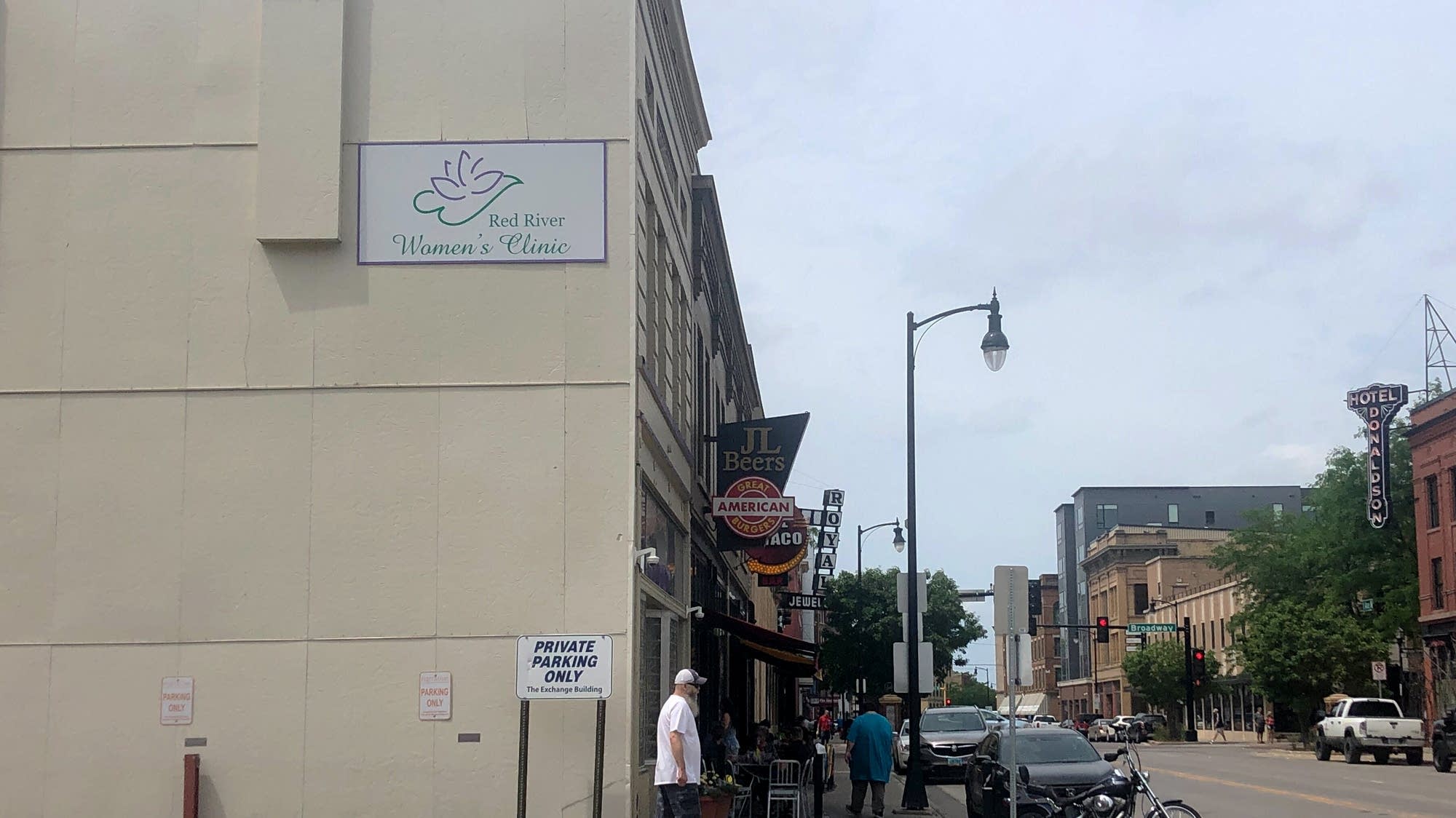 MPRnews's tweet card. North Dakota’s only abortion clinic is preparing for what could be its final day of performing procedures, with a trigger ban due to take effect Thursday that will likely force patients to travel...