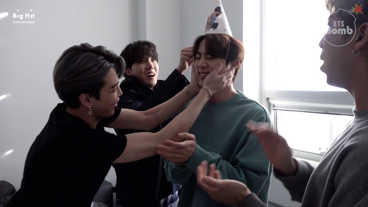 bts_bighit's tweet card. [BANGTAN BOMB] Happy Birthday Jin! - BTS (방탄소년단)