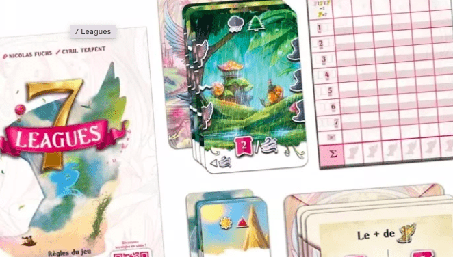 WomenSports_fr's tweet card. Inspiré du mythe des bottes de sept lieues, ce jeu de cartes pour 2 à 6 joueurs vous invite à voyager à travers des paysages féeriques, à assembler vos cartes avec finesse et à tirer le meilleur...