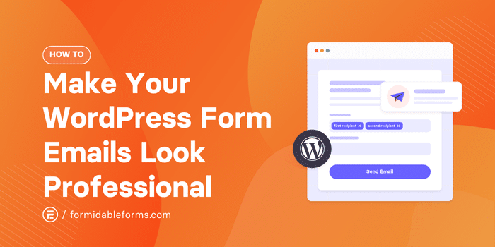 FormidableForms's tweet card. Create beautiful branded WordPress form notification emails in WordPress with Formidable Forms. Customize templates, colors, and fonts.