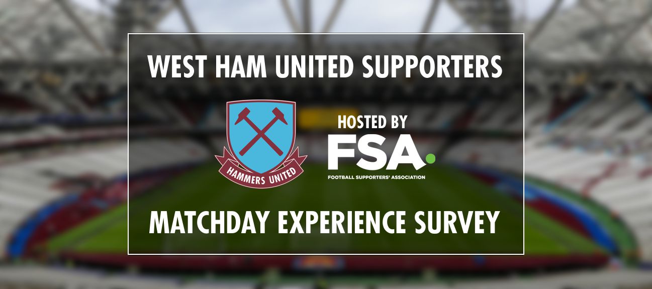 HammersUnited2's tweet card. Please take a couple of minutes of your time to complete this survey,