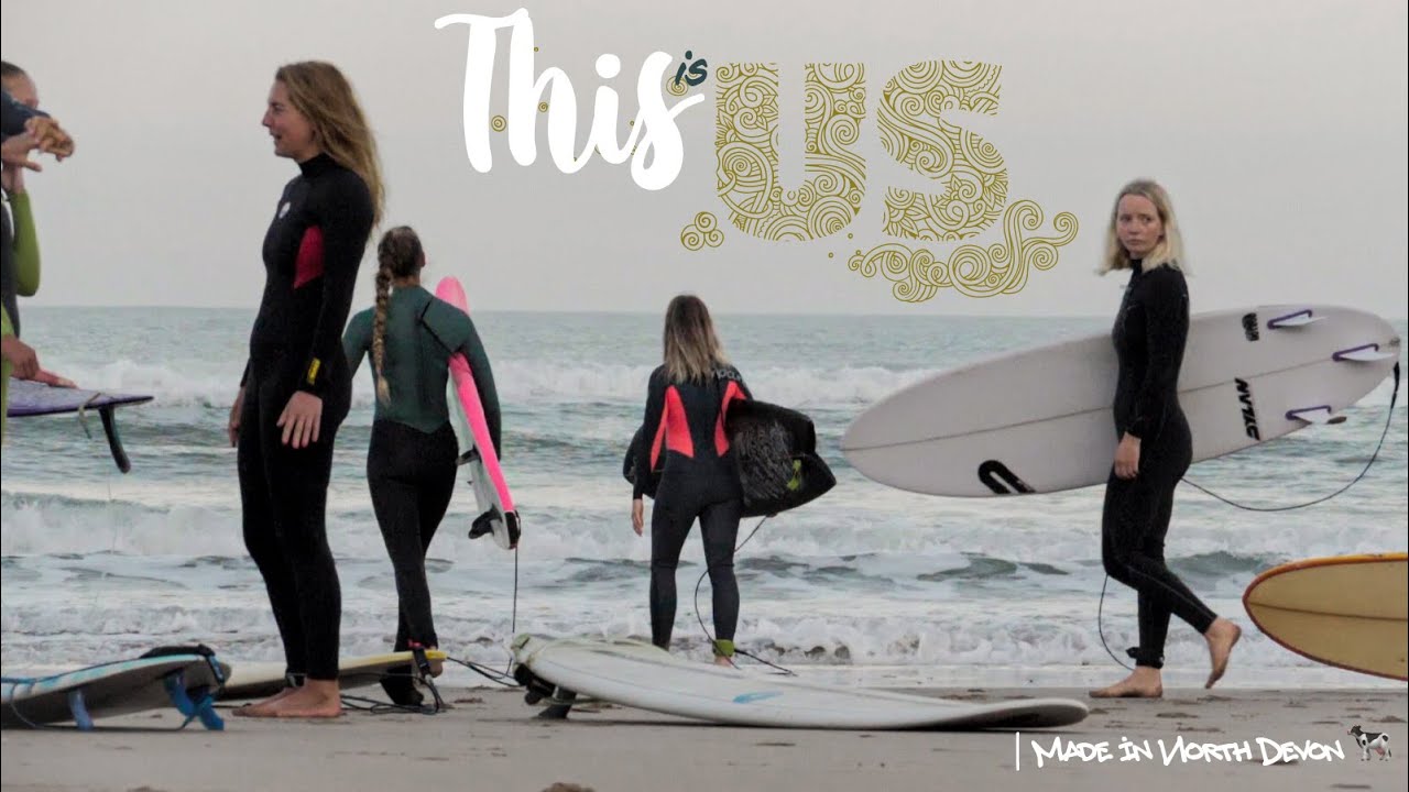 code_lobster's tweet card. This Is Us | Women surfing made in North Devon 🐄