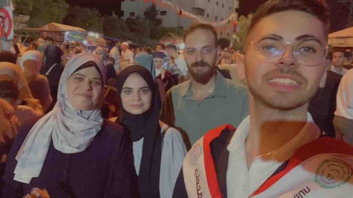 hosam_jehd's tweet card. Hi everyone, My name is Yasmeen Ouda, I am Palestinian born and ra… Yasmeen Ouda needs your support for Help me bring my family from Gaza to Canada safely