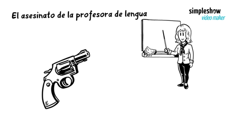 SEstrasburgo's tweet card. El asesinato de la profesora de lengua