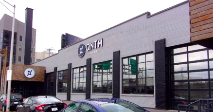 spatialest's tweet card. NYC company undertaking multiple developments in fast-changing district plans mixed-use tower