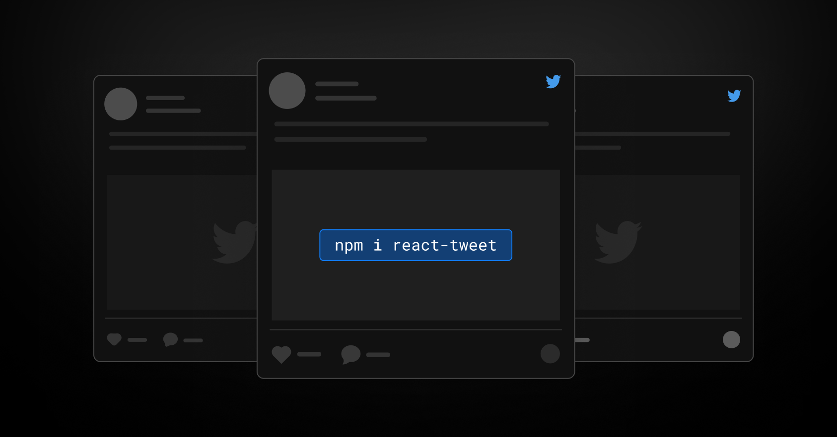 vercel's tweet card. Embed tweets into your React application without sacrificing performance.