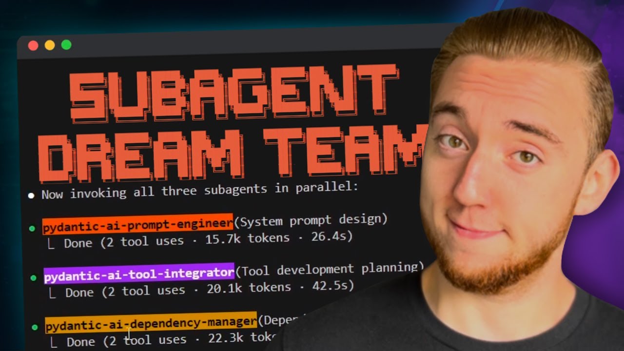 li_ez38898's tweet card. I Built My Claude Code Subagents DREAM TEAM to Create Any AI Agent