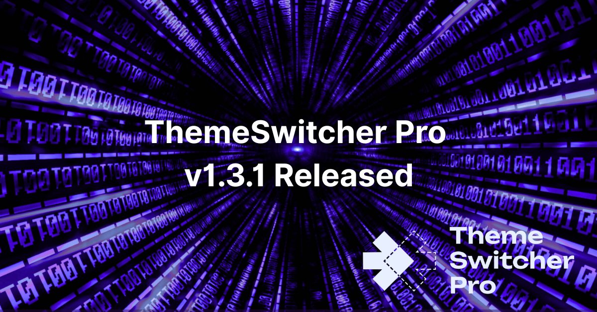 pluginize's tweet card. ThemeSwitcher Pro v1.3.1 has been released and is no small update! This release features one-click theme switching integration for WooCommerce, including the addon framework to support additional...