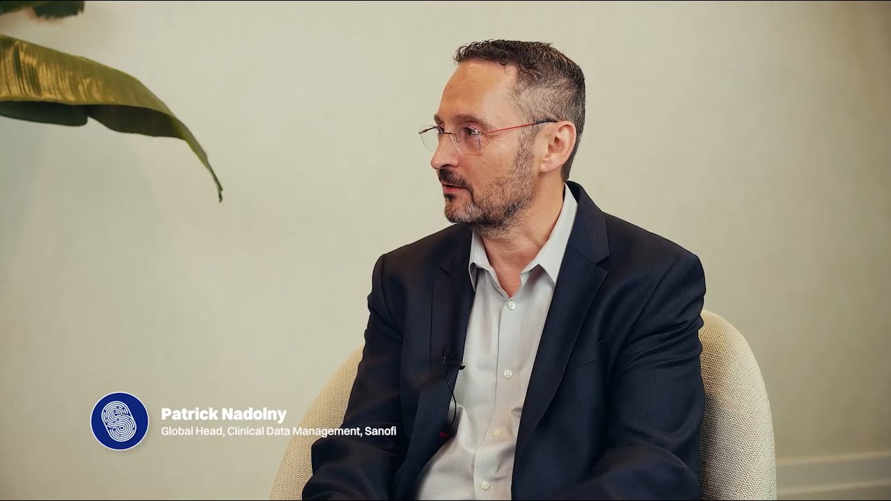 SCDM_DataDriven's tweet card. SCDM Podcast: Partnerships in Clinical Trials | Episode 1