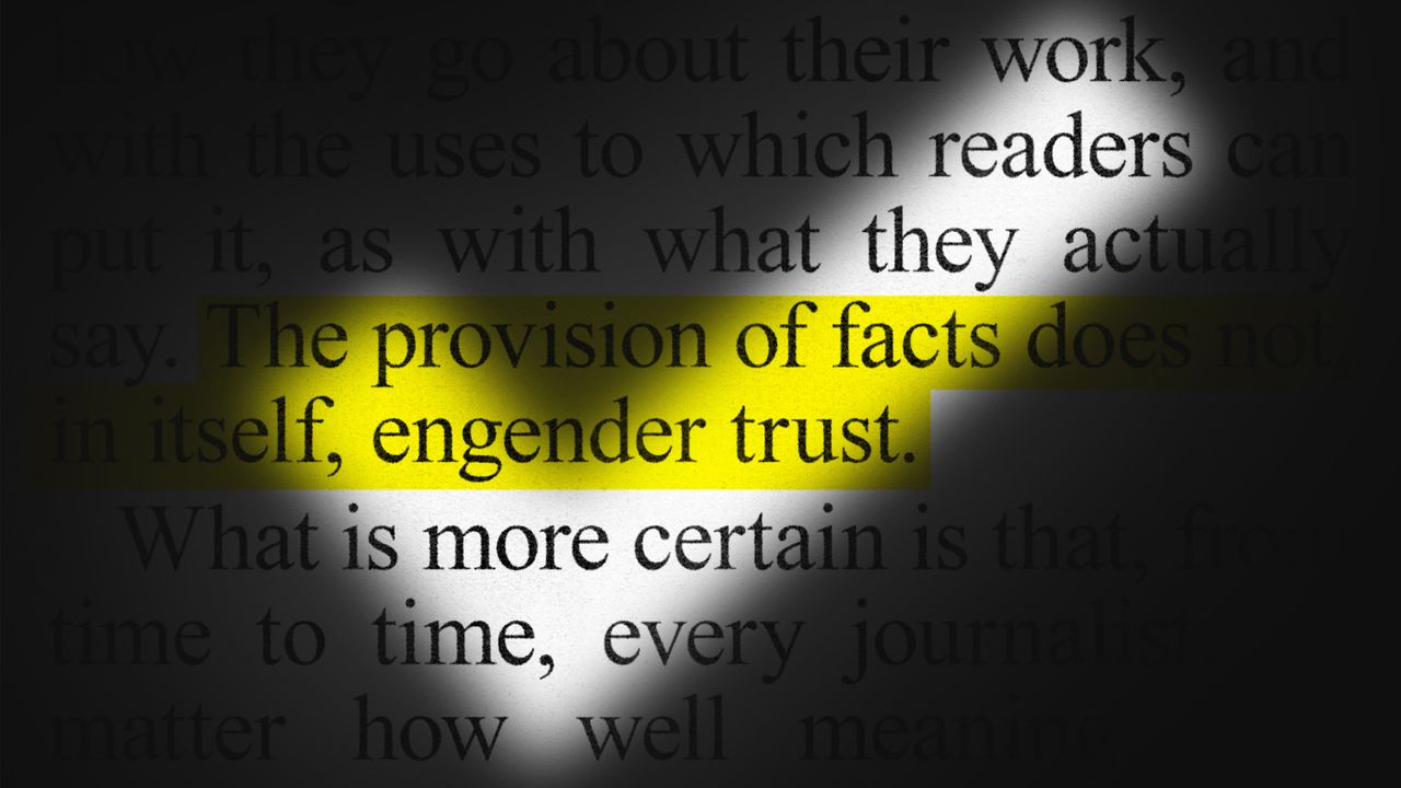 NewYorker's tweet card. Journalists put more stress on accuracy than ever before. The problem is, accuracy is a slippery idea.