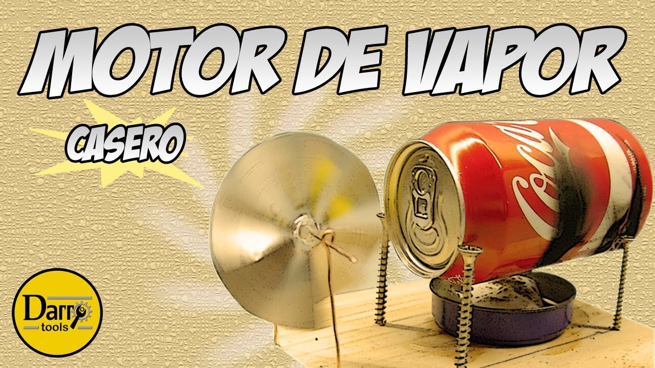 DarryTools's tweet card. MOTOR DE VAPOR CASERO