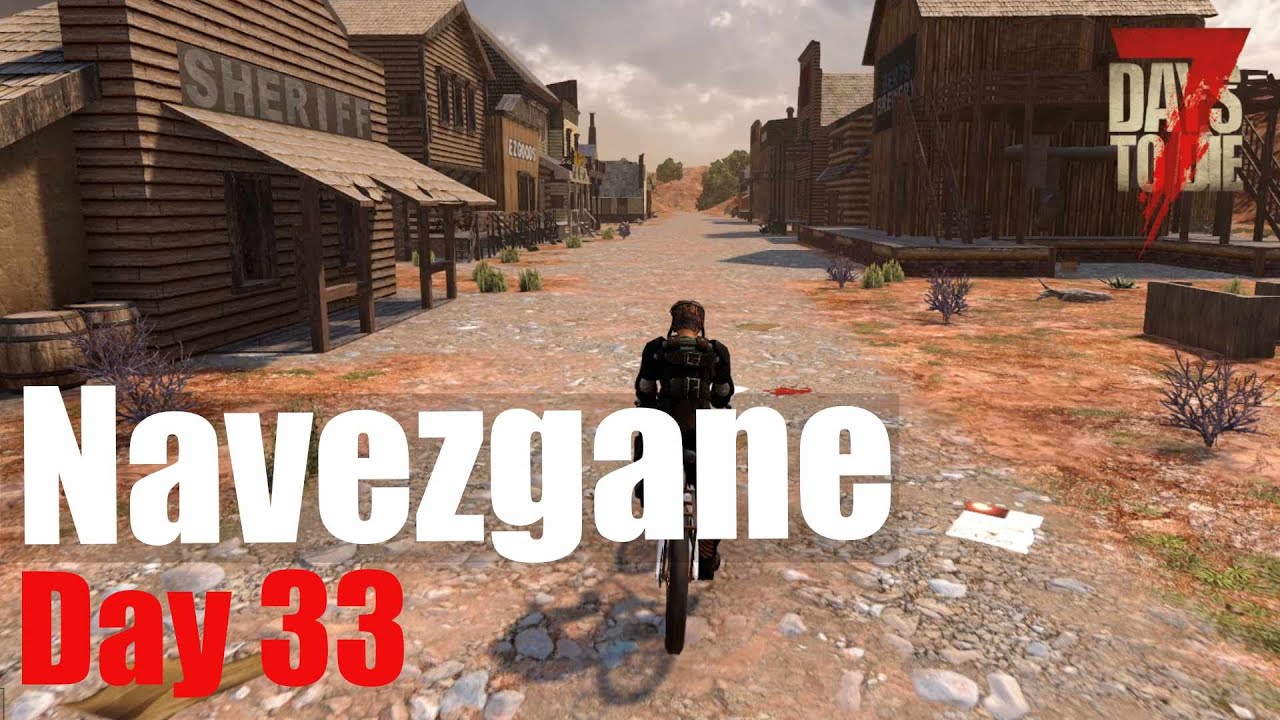 programwitch's tweet card. Bike with No Name - Day 33 - Navezgane | 7 Days to Die