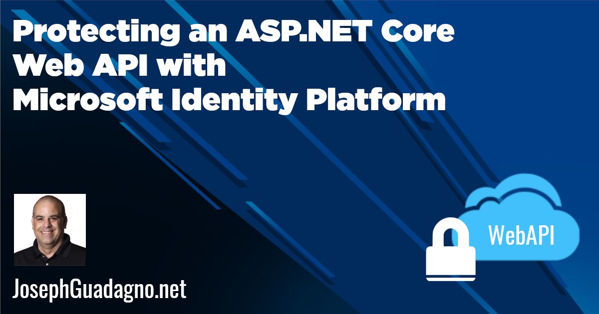 jguadagno's tweet card. Microsoft Identity Web is a library which contains a set of reusable classes used in conjunction with ASP.NET Core for integrating with the Microsoft identity platform (formerly Azure AD v2.0...