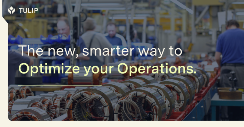 tulipinterfaces's tweet card. Tulip Interfaces is hosting an Open House May 1 - 3 in our Somerville HQ!