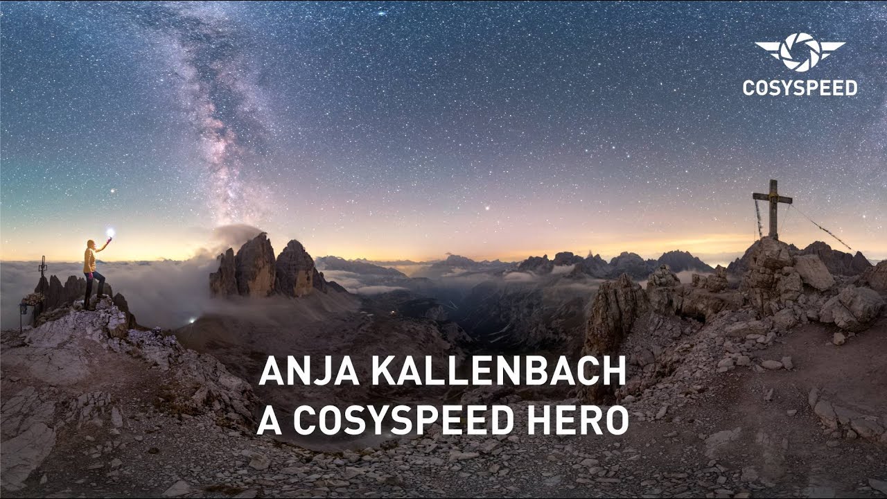 COSYSPEED's tweet card. Astro-Fotografin Anja Kallenbach im Interview