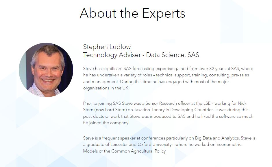 atikulhq's tweet card. Forecasting is one of the most oft-used cases for SAS with our Enterprise Commercial customers, as sometimes even a 1% improvement in forecasting accuracy/MAPE can add millions£ to the bottom line....