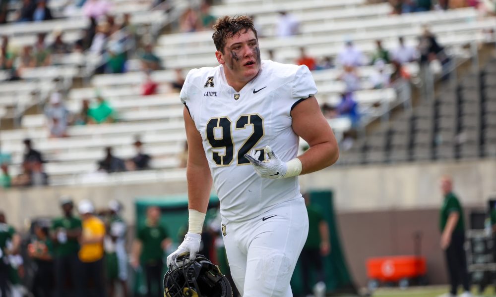 BKKnightNation's tweet card. Army linebacker and co-captain Kalib Fortner preached discipline and execution during preparation leading up to the UAB game. Getting off to back-to-back 21-0 holes needed to be put in the past....