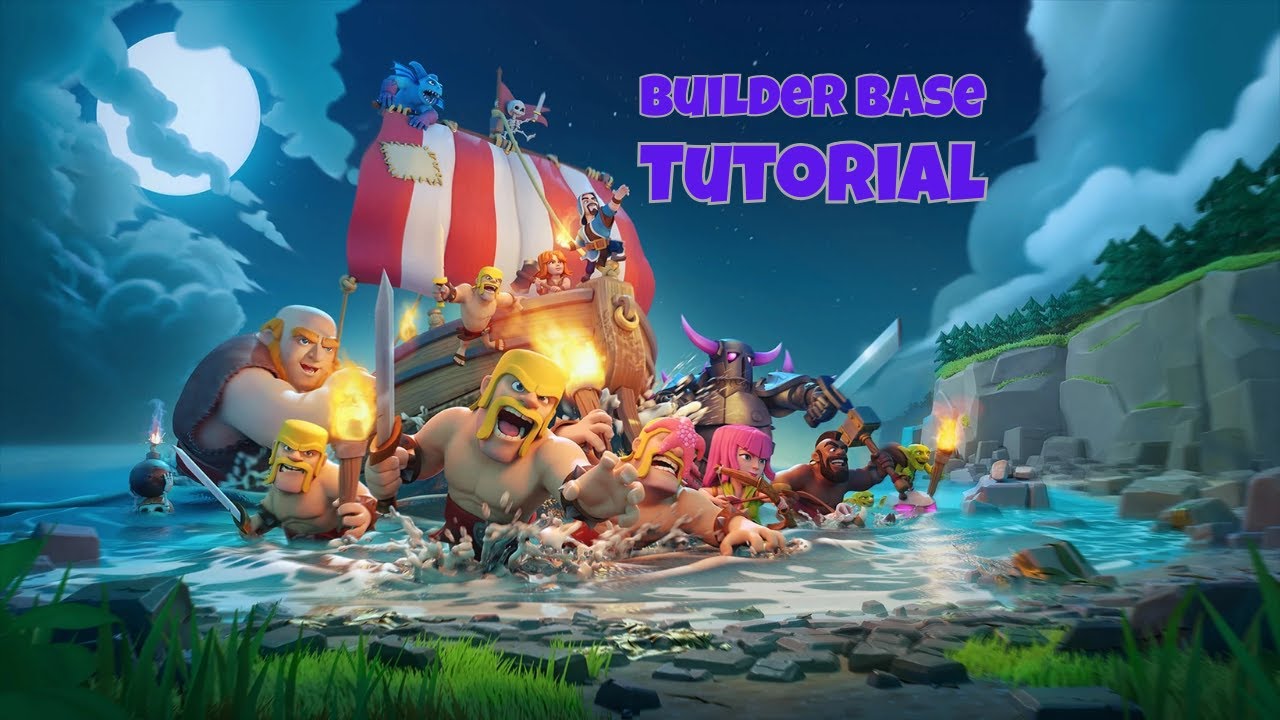 mastermindtlv's tweet card. Clash of Clans Builder Base Tutorial (Full Walkthrough, No Commentary)