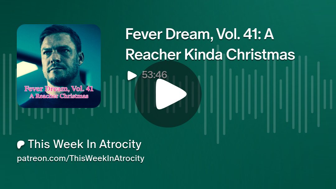 WeekInAtrocity's tweet card. Get more from This Week In Atrocity on Patreon