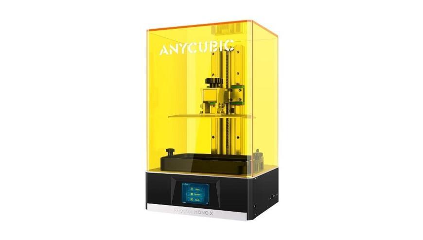 anycubic3d's tweet card. 3D принтер с большой областью 192х120х250 мм и скорость печати. LCD 4K с диагональю 8.9'