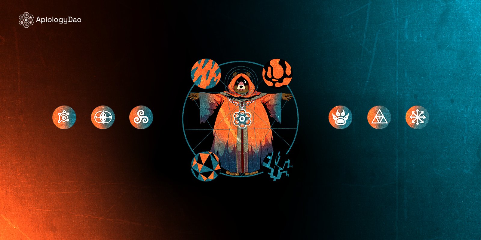 ApiologyDAO's tweet card. ApiologyDAO (apDAO) exists at the financial core of the Berachain ecosystem, functioning as a hive that bootstraps cultural and financial liquidity across DeFi protocols. Join the hive and help shape...