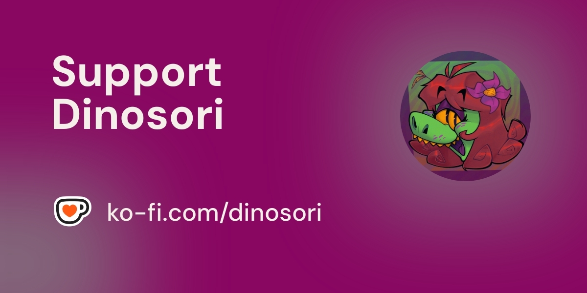 ObjectWarfare's tweet card. Become a supporter of Dinosori today!
