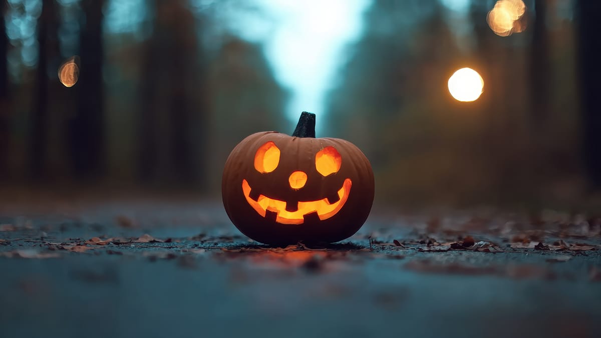 AllEastBay's tweet card. Discover how to avoid Halloween plumbing horrors with All East Bay Properties! Learn why pumpkin guts clog garbage disposals and get tips to prevent costly maintenance fees in this spooky, fun blog...