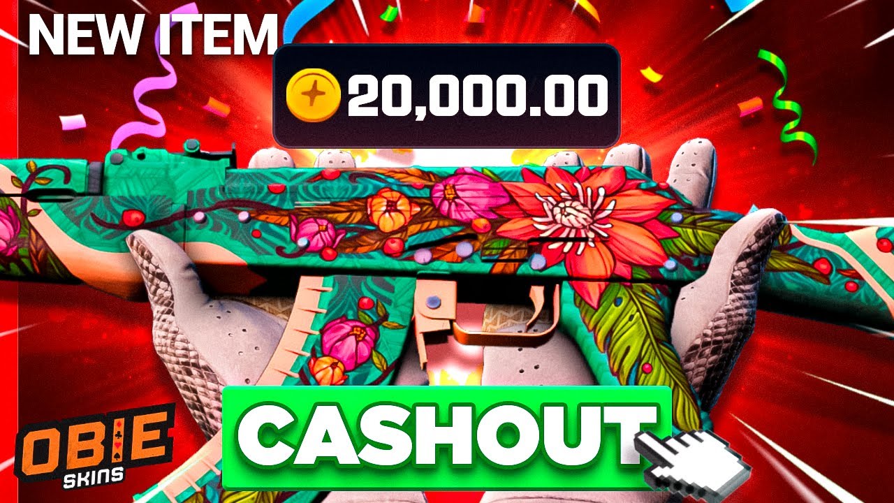obierewards's tweet card. The BIGGEST CASHOUT of my ENTIRE LIFE! ($25,000 AK-47 Wild Lotus...