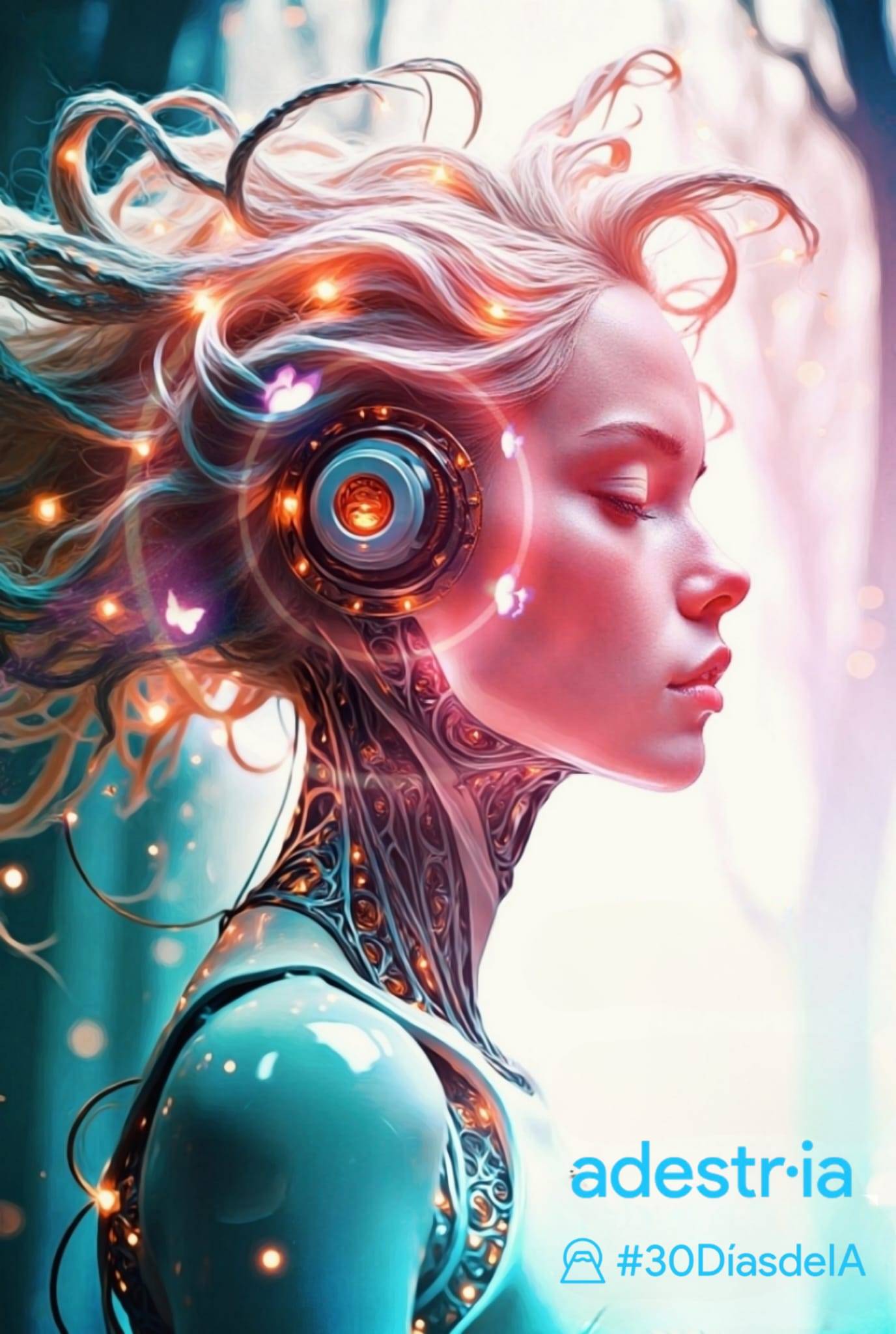 agileando's tweet card. Descubre el poder transformador de la Inteligencia Artificial en 30 Días