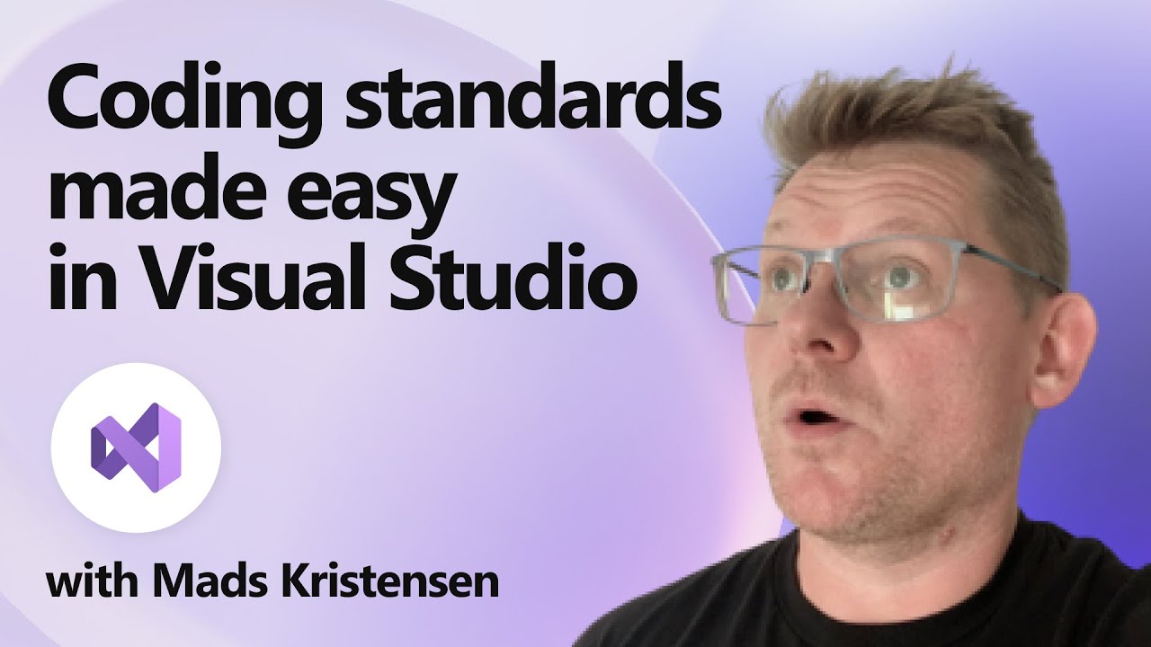 mkristensen's tweet card. Coding standards made easy in Visual Studio