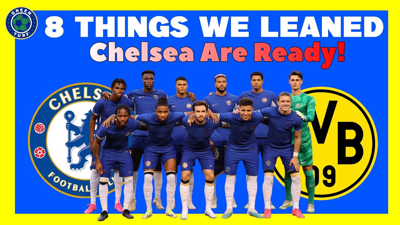 TheGreenTurf2's tweet card. 8 Things We Learned From Chelsea 1 Dortmund 1 (In Case You Missed It)...