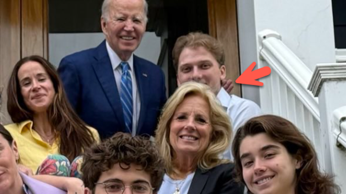 sci_clops's tweet card. "How fake do you have to be to literally have yourself photoshopped into your own..." 