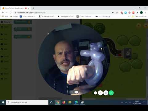 SpencerCoding's tweet card. Learning to Code with Rapid Router & Making a Balloon Teddy Bear...