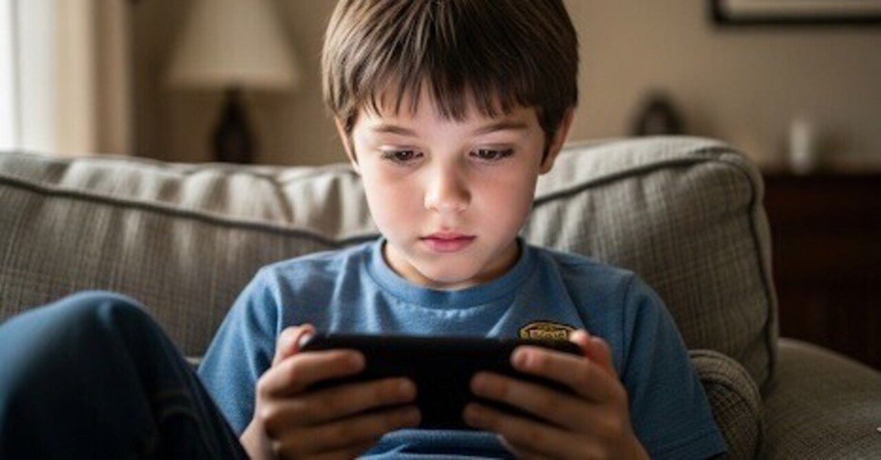 tokyojapan1978's tweet card. 5歳でスマホを持った子は心の健康スコア「1」、13歳なら「30」。 国際調査が示した衝撃の数字。早すぎるスマホ所有が未来の幸福を削るとしたら、親はどう判断すべきか？ 最近出た国際調査を見て「やっぱり…」と思いました。 査読付学術誌「Journal of Human Development and Capabilities」に最近発表された研究によると、10万人以上のデータを集めた研究で、13...