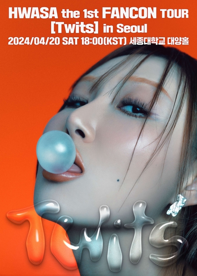 OfficialPnation's tweet card. 화사, 20일 첫 단독 팬콘 'Twits' 개최…서울 공연 예매 오픈