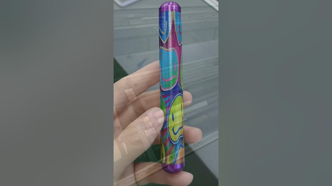 zhangjm18940's tweet card. Electronic cigarette tube UV print#cylinderprinting #printingmethod...