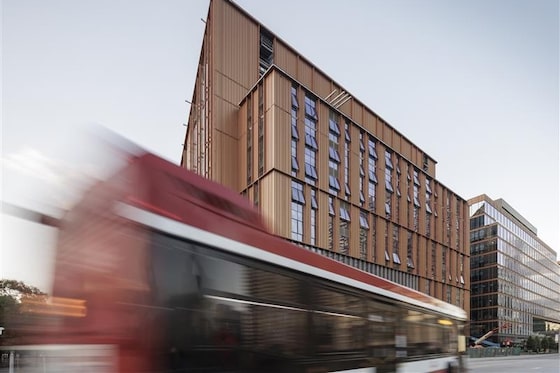 KleberTeam's tweet card. Limberlost Place, set for a soft opening in 2025, is the first institutional building of its kind in Ontario