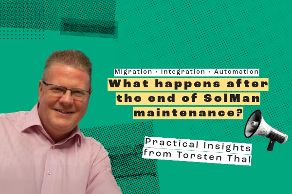 realtech_de's tweet card. End of SAP Solution Manager? How to make the switch: manage SAP transports automatically in the ITSM tool – secure, transparent, audit-compliant.