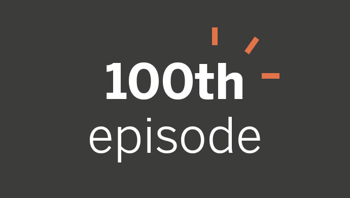 etchr_lab's tweet card. We have reached our 100th episode here on Make More Art and we are celebrating! What a milestone to share with our listeners and community who have shown such immense support for the past 99 episodes...