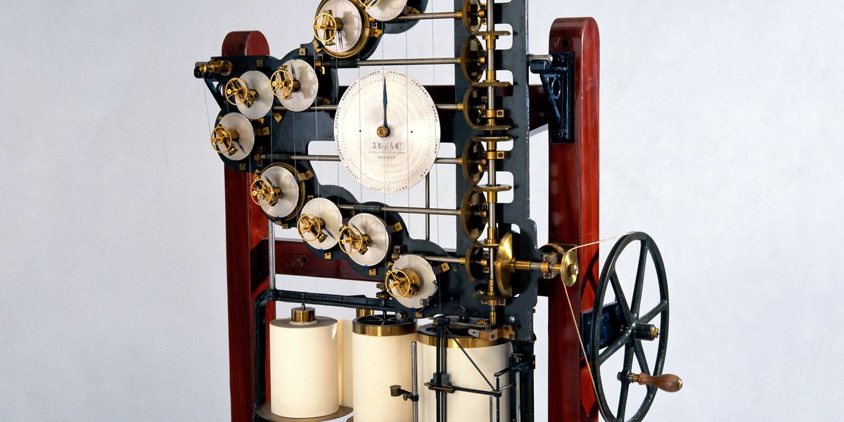 opensourceway's tweet card. This tide-predicting machine was one of many advances he made to maritime tech