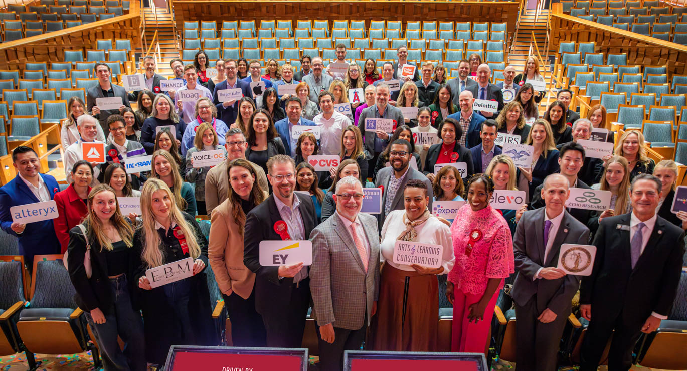 alteryx's tweet card. The Top Employers award celebrates the university’s most engaged employers and organizations that have shown an enduring commitment to hiring Chapman graduates.
