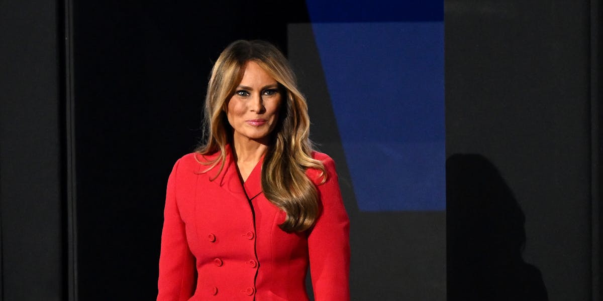 karolcummins's tweet card. It turns out Melania Trump is a grifter just like her husband.